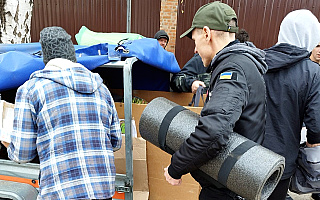 Z Olsztyna wyruszy kolejny konwój z darami dla Ukrainy. Trwa zbiórka leków i żywności